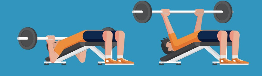 Incline bench press vs decline bench press vs flat bench press