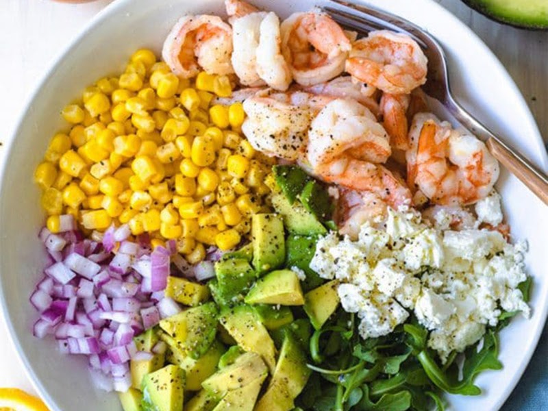 Shrimp Salad with Avocado