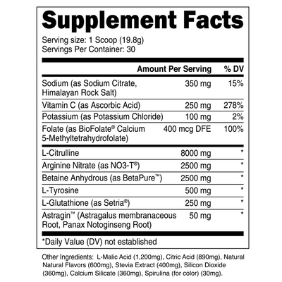 PUMP Pre-Workout