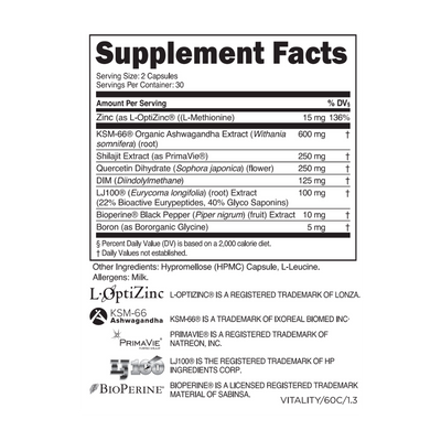 Vitality Testosterone Support
